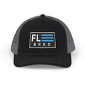 Florida Trucker Hat | FL BRED Embroidered Mesh Snapback | Florida BRED