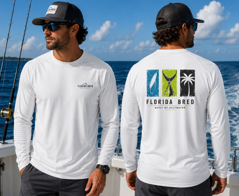 Florida Performance Fishing Shirt | Built by Saltwater | Florida BRED
