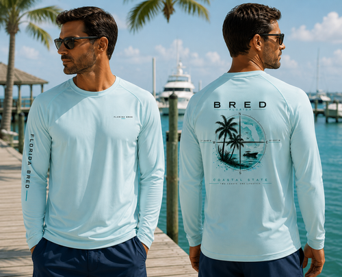 Coastal State Compass Performance Fishing Shirt