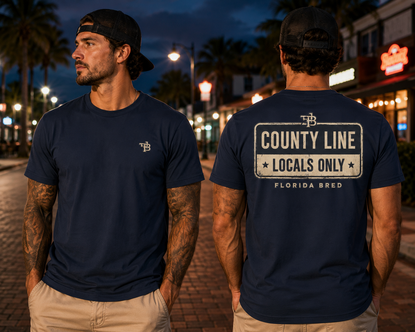 County Line Locals Tee