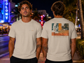Florida Graphic T Shirt | Coastal Abstract | Florida BRED