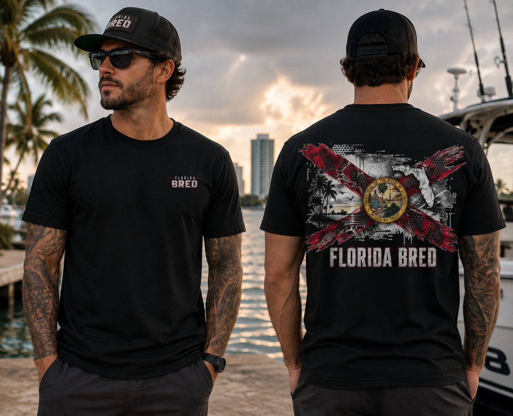 Florida BRED Iron State Tee
