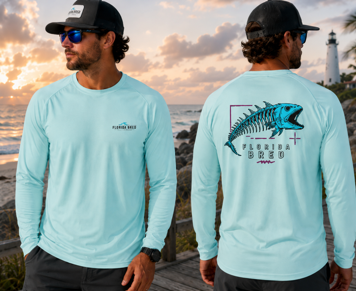 Florida Performance Fishing Shirt | Neon Predator | Florida BRED