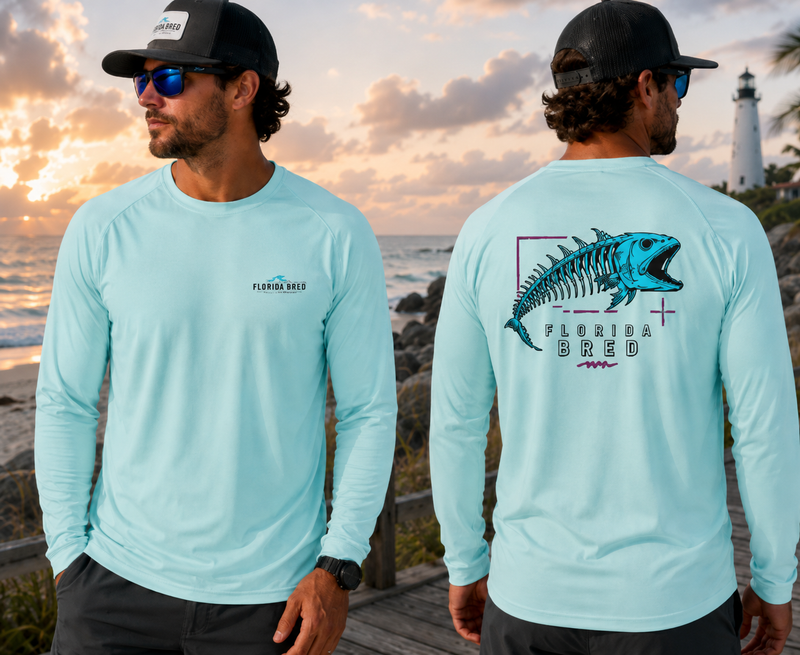 Florida Performance Fishing Shirt | Neon Predator | Florida BRED