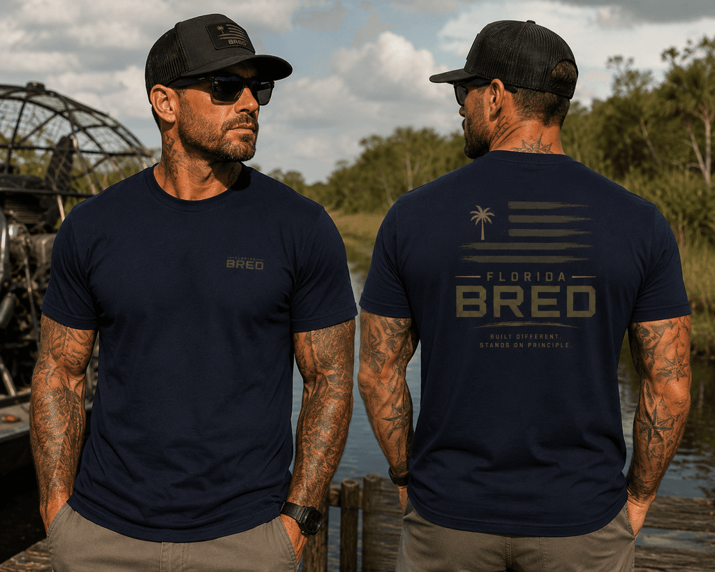 Florida T Shirt: Built Different Tee - Florida Pride