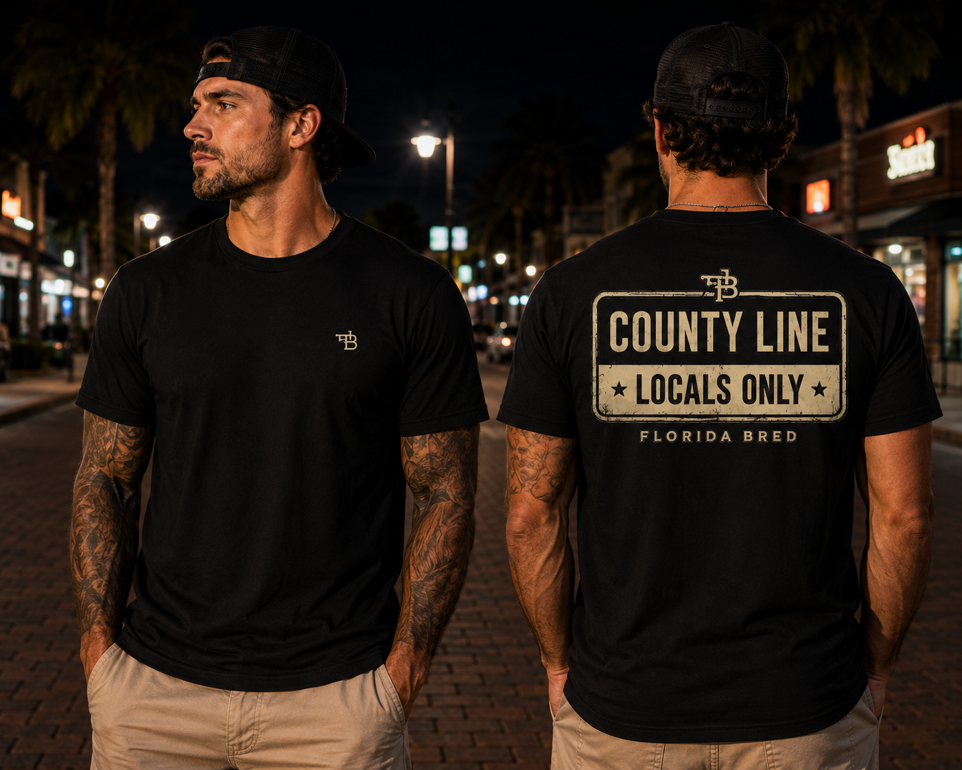 County Line Locals Tee