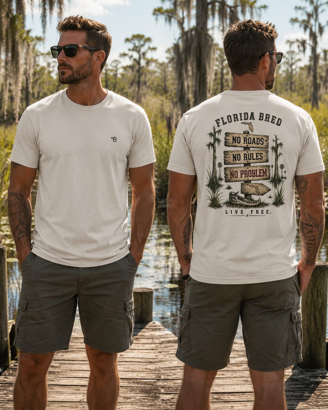 No Roads, No Rules Tee